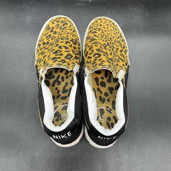 Nike Women's Court Legacy Slip On Leopard Womens Size 6 DJ5938-001 - Picture 5 of 7